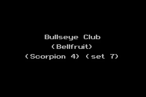 Bullseye Club (Bellfruit) (Scorpion 4) (set 7)