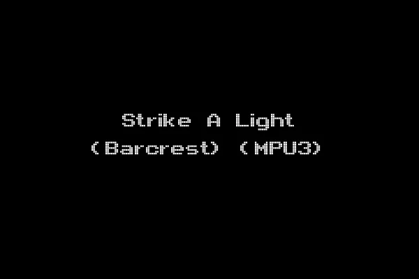 Strike A Light (Barcrest) (MPU3)