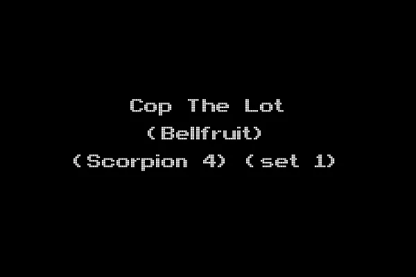Cop The Lot (Bellfruit) (Scorpion 4) (set 1)