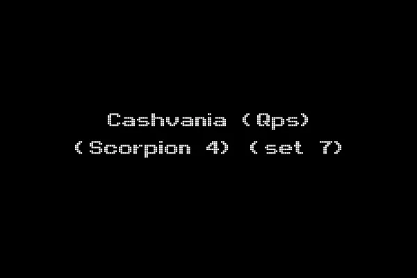 Cashvania (Qps) (Scorpion 4) (set 7)