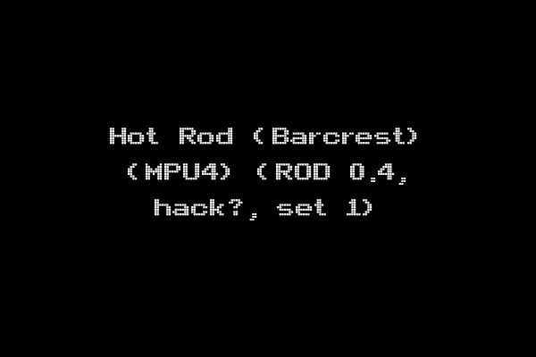 Hot Rod (Barcrest) (MPU4) (ROD 0.4, hack?, set 1)