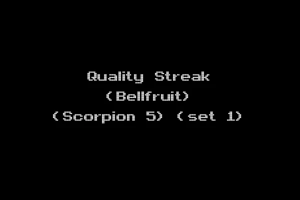 Quality Streak (Bellfruit) (Scorpion 5) (set 1)