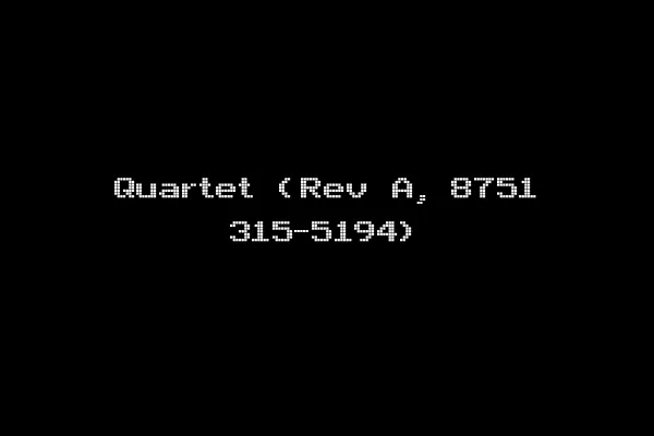 Quartet (Rev A, 8751 315-5194)