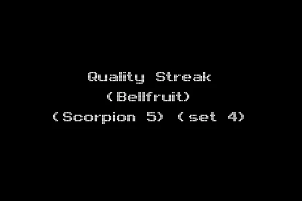 Quality Streak (Bellfruit) (Scorpion 5) (set 4)