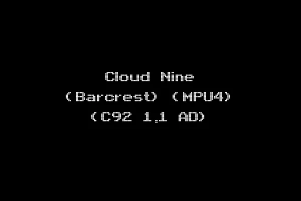 Cloud Nine (Barcrest) (MPU4) (C92 1.1 AD)