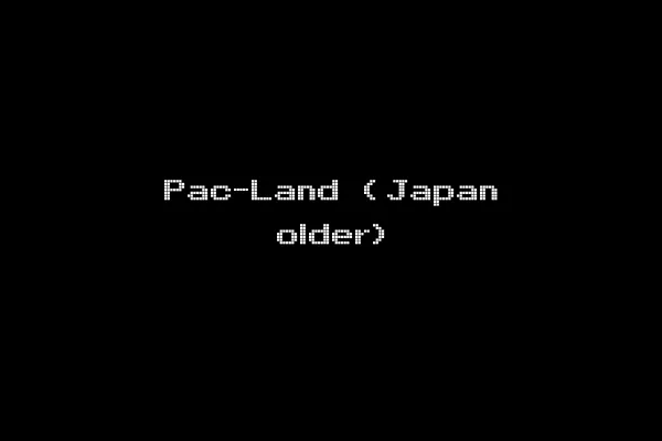 Pac-Land (Japan older)