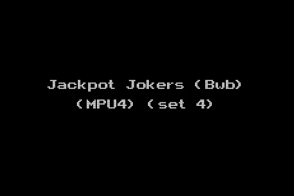 Jackpot Jokers (Bwb) (MPU4) (set 4)