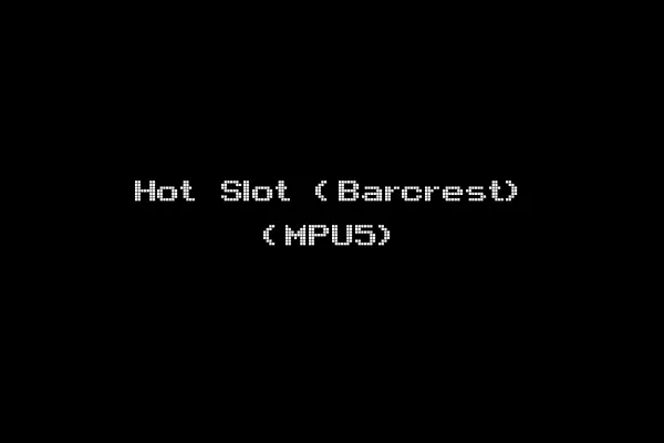 Hot Slot (Barcrest) (MPU5)