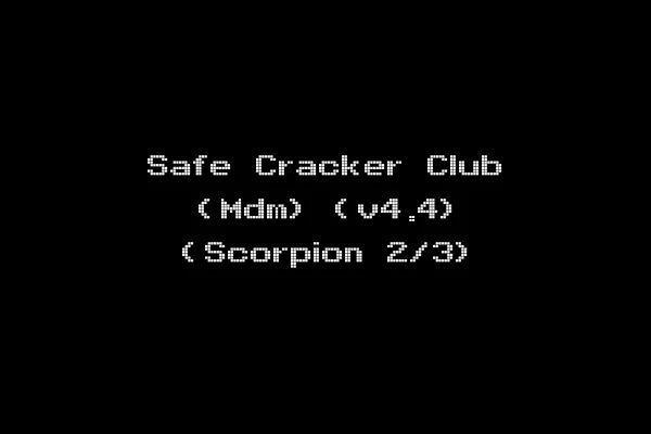 Safe Cracker Club (Mdm) (v4.4) (Scorpion 2/3)
