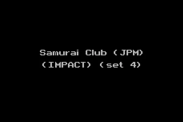 Samurai Club (JPM) (IMPACT) (set 4)