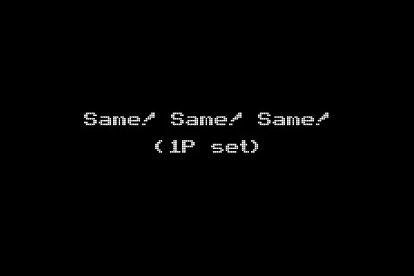 Same! Same! Same! (1P set)