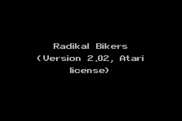 Radikal Bikers (Version 2.02, Atari license)