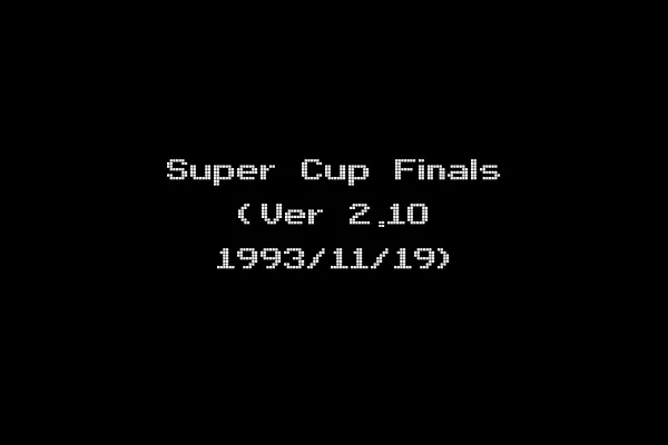Super Cup Finals (Ver 2.1O 1993/11/19)
