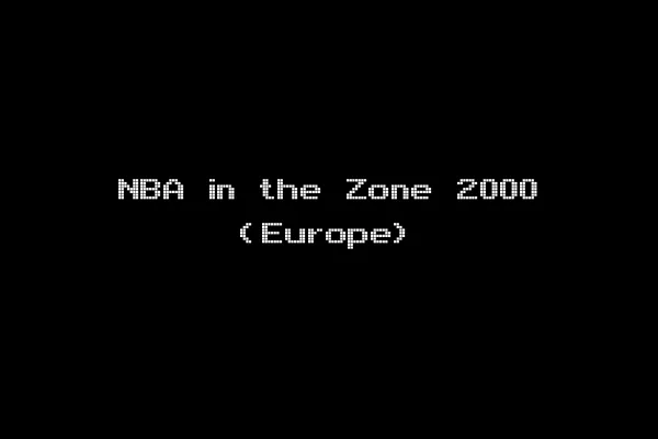 NBA in the Zone 2000 (Europe)