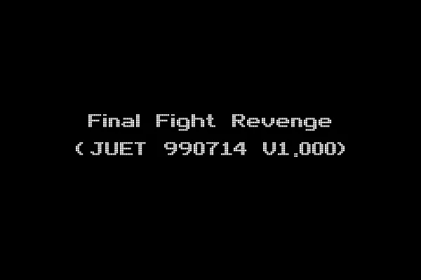 Final Fight Revenge (JUET 990714 V1.000)