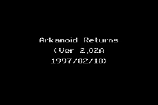 Arkanoid Returns (Ver 2.02A 1997/02/10)