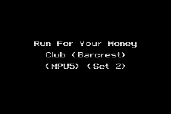 Run For Your Money Club (Barcrest) (MPU5) (Set 2)