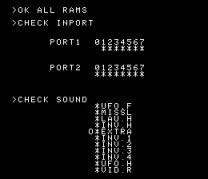 Space Invaders Test