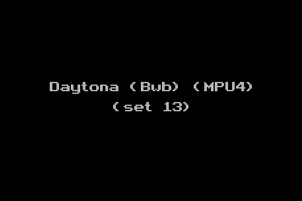Daytona (Bwb) (MPU4) (set 13)