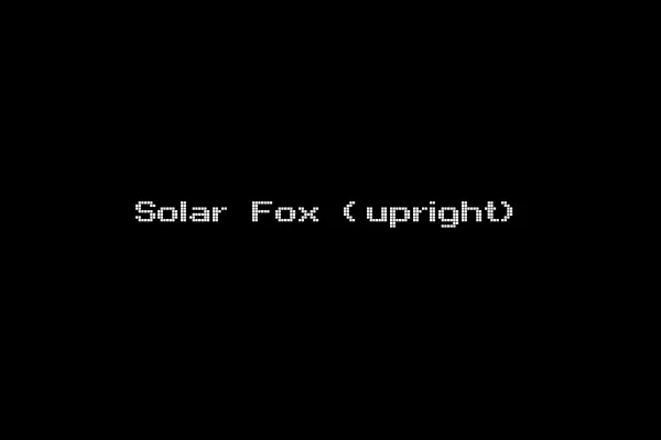 Solar Fox (upright)