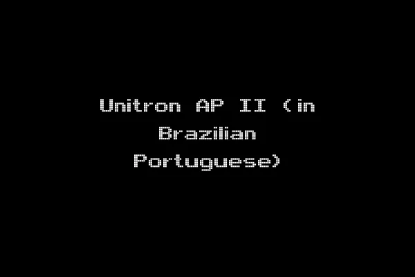 Unitron AP II (in Brazilian Portuguese)