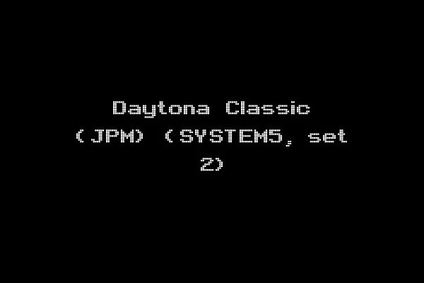 Daytona Classic (JPM) (SYSTEM5, set 2)