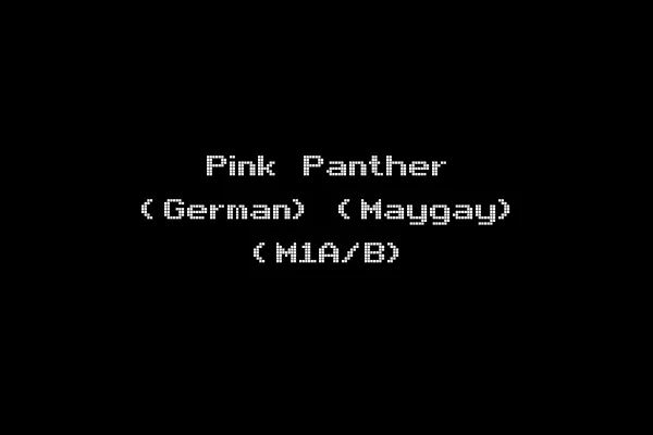 Pink Panther (German) (Maygay) (M1A/B)