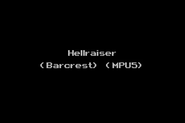 Hellraiser (Barcrest) (MPU5)