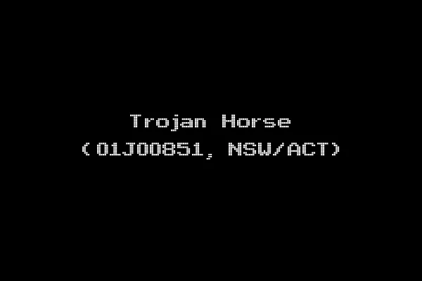 Trojan Horse (01J00851, NSW/ACT)