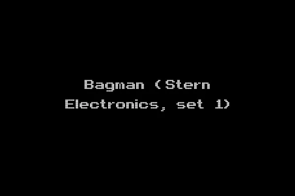 Bagman (Stern Electronics, set 1)