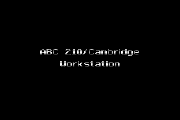 ABC 210/Cambridge Workstation