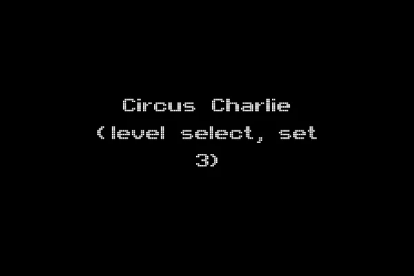 Circus Charlie (level select, set 3)