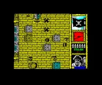 Czernyj Korabl (Arcade bootleg of ZX Spectrum 'Blackbeard')
