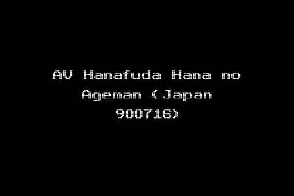 AV Hanafuda Hana no Ageman (Japan 900716)