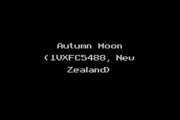 Autumn Moon (1VXFC5488, New Zealand)