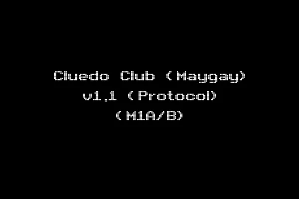 Cluedo Club (Maygay) v1.1 (Protocol) (M1A/B)