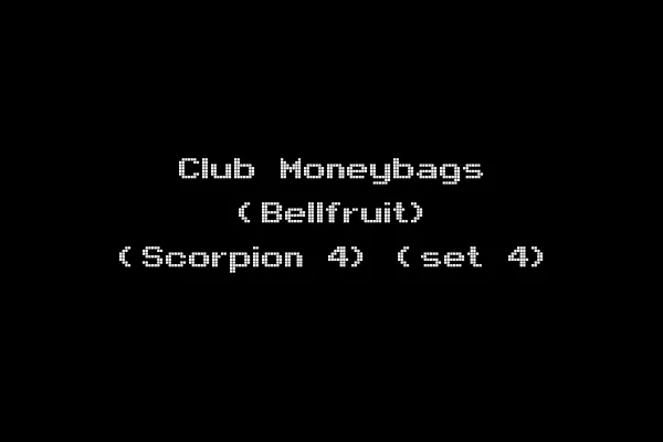 Club Moneybags (Bellfruit) (Scorpion 4) (set 4)