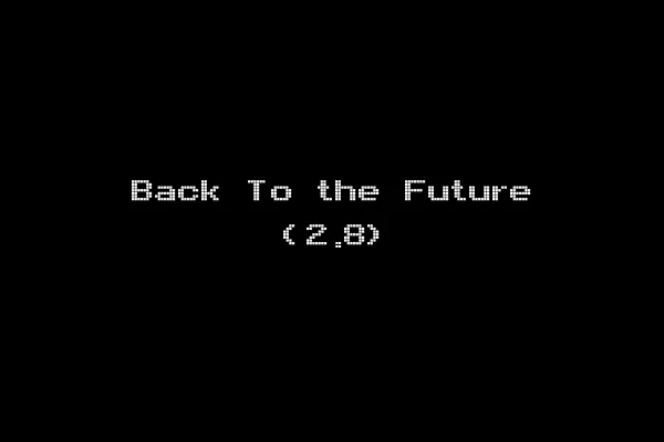 Back To the Future (2.8)