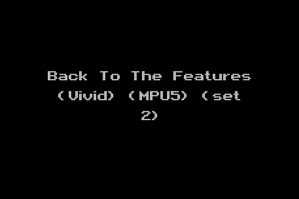 Back To The Features (Vivid) (MPU5) (set 2)