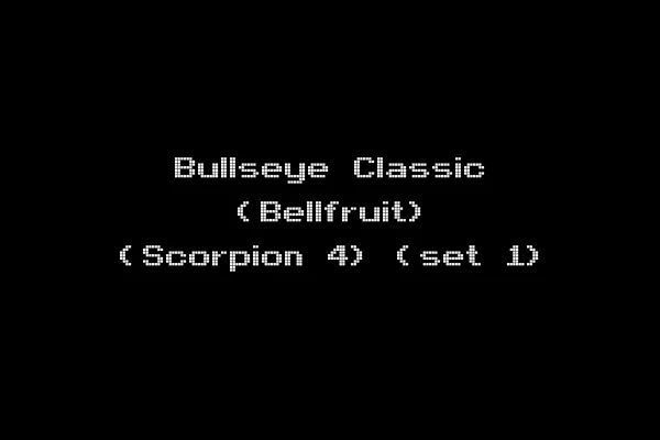 Bullseye Classic (Bellfruit) (Scorpion 4) (set 1)