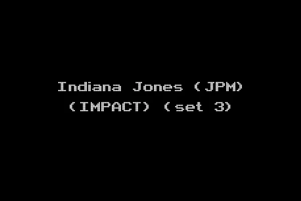 Indiana Jones (JPM) (IMPACT) (set 3)