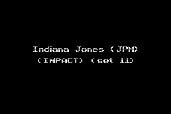 Indiana Jones (JPM) (IMPACT) (set 11)