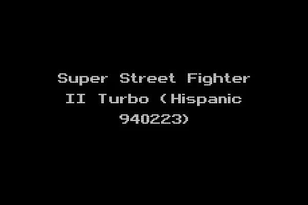 Super Street Fighter II Turbo (Hispanic 940223)