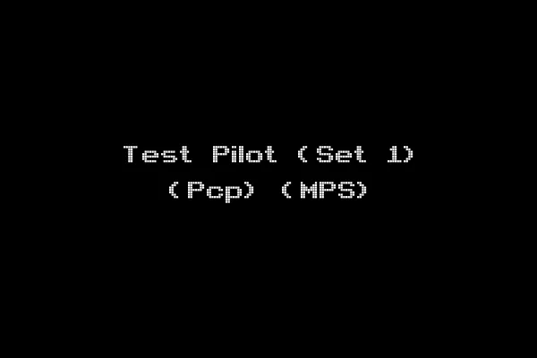 Test Pilot (Set 1) (Pcp) (MPS)