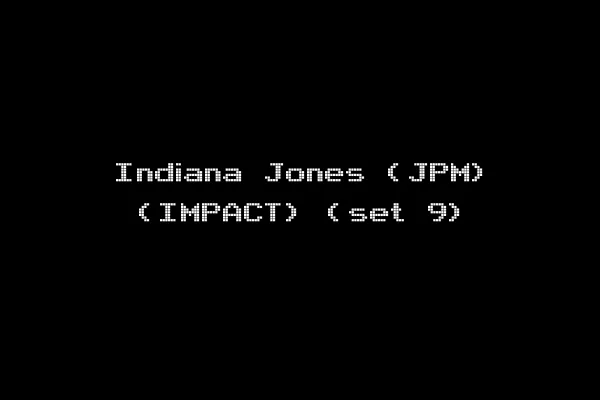 Indiana Jones (JPM) (IMPACT) (set 9)