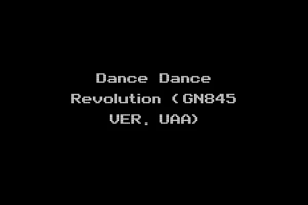 Dance Dance Revolution (GN845 VER. UAA)