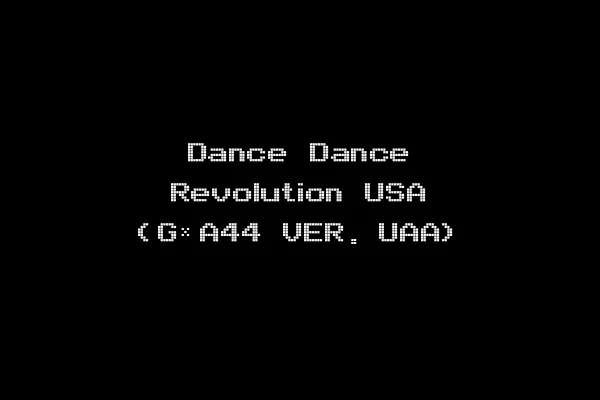Dance Dance Revolution USA (G*A44 VER. UAA)