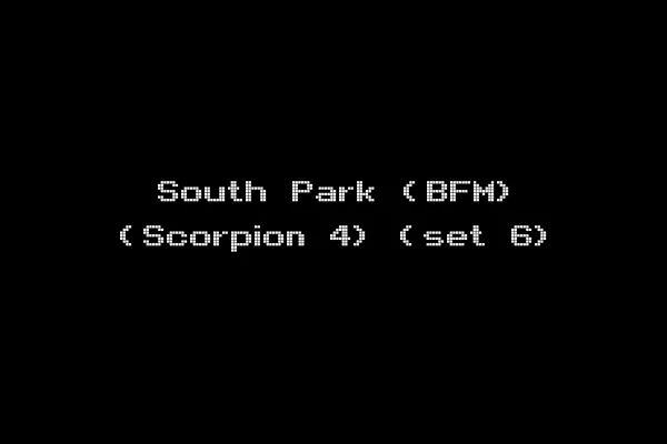 South Park (BFM) (Scorpion 4) (set 6)