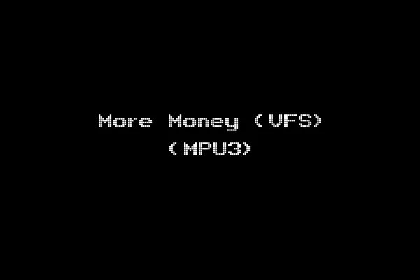 More Money (VFS) (MPU3)