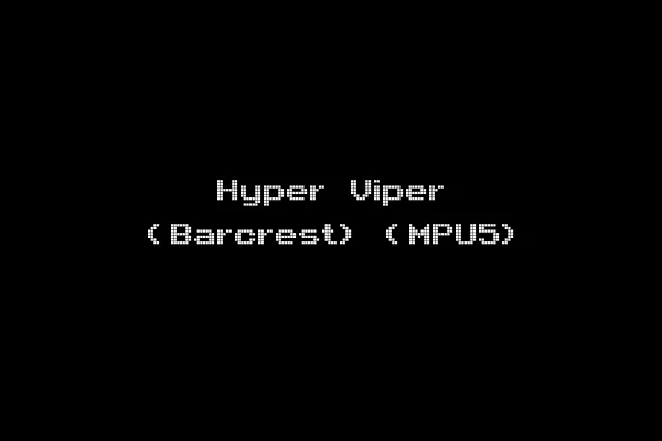 Hyper Viper (Barcrest) (MPU5)